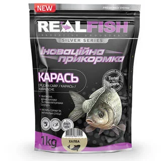 Прикормка RealFish &quot;Карась&quot; халва