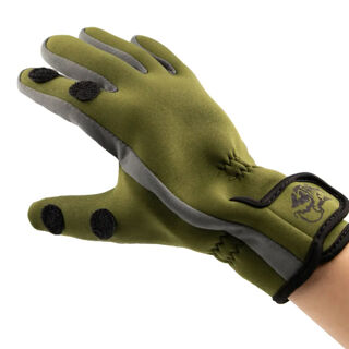 Рукавиці TRAMP Effort неопренові 1,5мм зелені/сірі UTRGB-002 XL