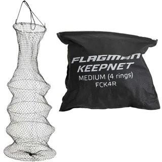 Садок Flagman Compact Keepnet 4 rings