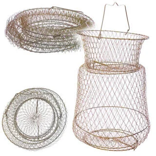 Садок метал. діаметр 25см бронзовий