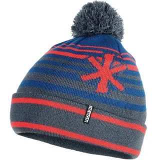 Шапка в'язана Norfin TORNADO (підкл.фліс /сіра в смужку /100% акрил) р.XL