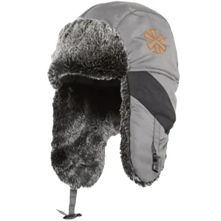 Шапка-вушанка Norfin ZERO (підкл.штучне хутро / сірий / PL) р.XL