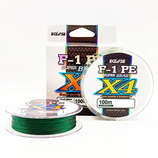 Шнур Eclipse X4 F-1 PE Dark Green 100m 0.45