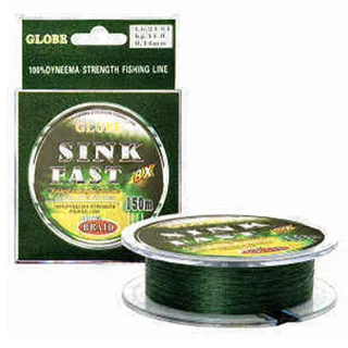 Шнур Globe Sink fast 20м 0.23мм green