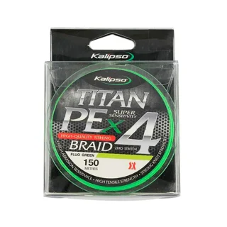 Шнур Kalipso Titan PE X4 FG 150m 0.10mm