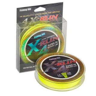 Шнур Fishing ROI X-Run 4PE (01) 150м 0.260mm lemon yellow