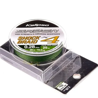 Шок лидер Kalipso Saber Shock Braid X4 MG 25m 0.28mm