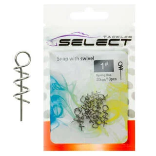 Штопор для силікону Select Spring Line 6 мм 10 шт.