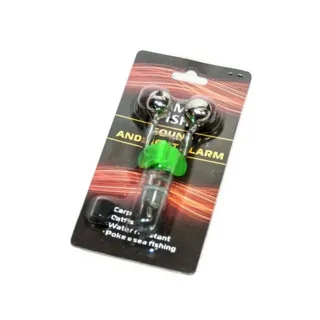 Сигналізатор з світлодіодом 2 дзвіночка прищіпка SF23660