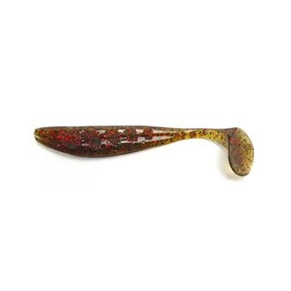 Wizzle Shad 3&quot; (8шт), #045 - Green Pumpkin/Red &amp; Black