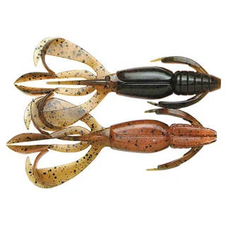 Силікон Keitech Crazy Flapper 2.8&quot; ц:438 green pumpkin fire (за 1шт)