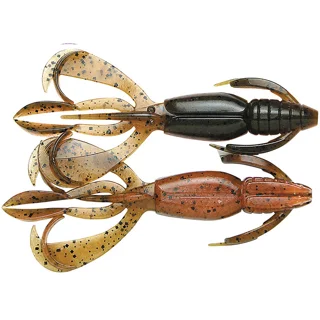 Силікон Keitech Crazy Flapper 2.4&quot; (10 шт/уп) к:438 green pumpkin fire