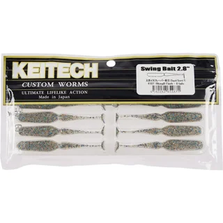 Силікон Keitech Swing Bait 2.8" #418 Bluegill Flash (за 1шт)
