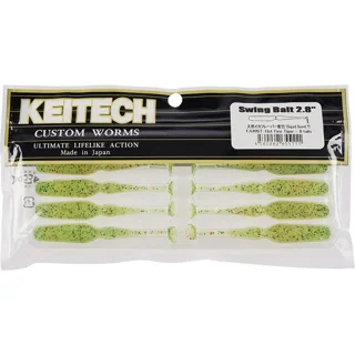 Силікон Keitech Swing Bait 2.8" EA#05 Hot Fire Tiger (за 1шт)