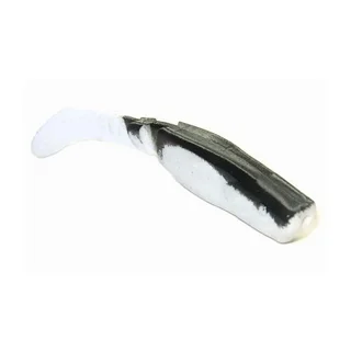 Силікон Mann's Predator 2 55мм M-045 BB (Чорна спина) bialy (за 1шт)