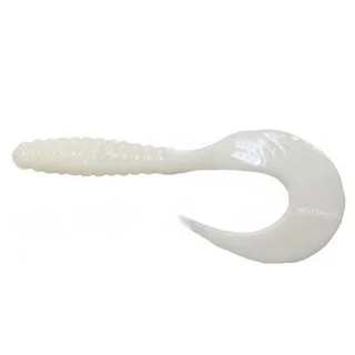 Силікон Mann's Twister 70мм M-038 білий (W) (за 1шт)