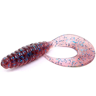 Manns Twister 038 M-038 EG бузковий з синім блиском 70мм 20шт/уп