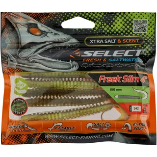 Силикон Select Freek Slim 4&quot; #242 (за 1шт)