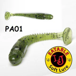 Силікон Віброхвіст 3,9&quot; Lucky John Tioga 104-PA01 (за 1шт)