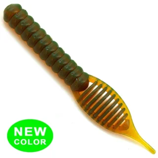 Силиконовая приманка Gipnoz Long 2.9 цвет 027 Motor Oil (за 1шт)