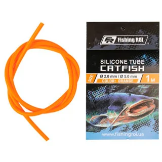 Силіконова трубка FR  Orange 2,0*5,0мм 1м