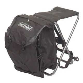 Складаний стільчик для риболовлі з рюкзаком позаду, розміри 56х34х37см