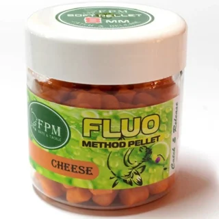 Soft Method Pellet Fluo FPM 8мм 50г в банці Cheese Сир