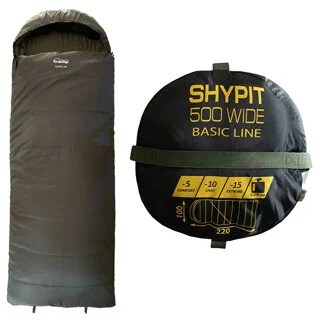 Спальний мішок Tramp Shypit 500XL ковдра з капюш лівий olive 220/100 UTRS-062L
