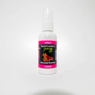 Спрей Grandcarp КАЛЬМАР/КЛЮКВА серія TACTIC 50 мл