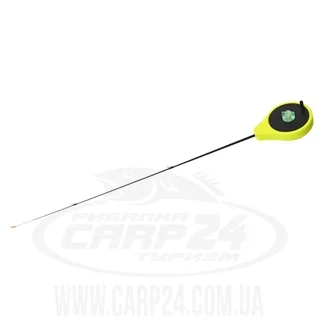 Вудка зимова Flagman Балалайка пiна 38см кiвок 0,7-2,8г жовта