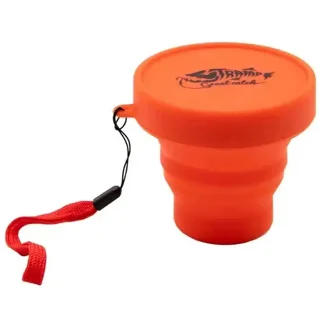 Стакан складаний силіконовий Tramp з кришкою 180ml Orange