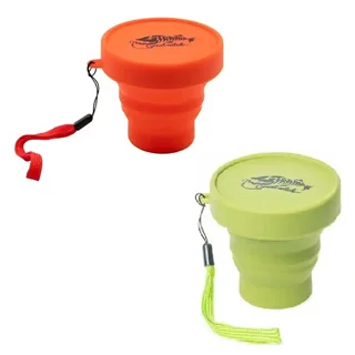 Стакан складаний силіконовий Tramp з кришкою 180ml Orange