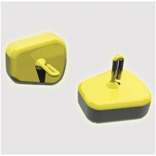 Стопор для насадки плаваючий у вигляді зерна кукурудзи жовтий 10 шт