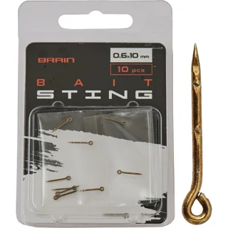 Стопоры для бойлов Brain Bait Sting 0.6x10mm (10 шт/уп) SGXA-ST02H-5