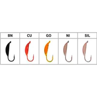 Супер банан W Spider із вушком колір GO 3,5мм гачок Maruto (Вага: 0,82г) №54 (за 1шт)