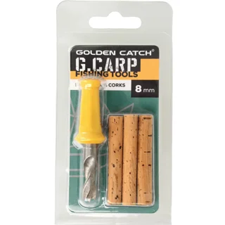Свердло з корковими паличками GC G.Carp Bait Drill &amp; Corks 8мм