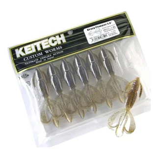 Силикон Keitech Crazy Flapper 2.4" #462T Electric Smoke Craw (за 1шт)