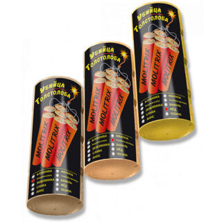 Технопланктон Molitrix Dinamit Вбивця Толстолоба (4шт) 120g 2-6ч Суниця