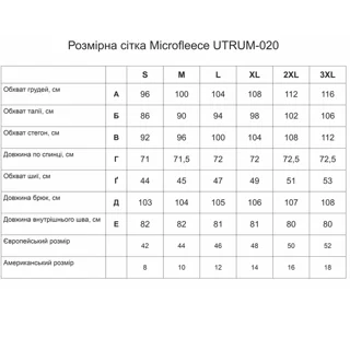 Термобілизна Tramp Microfleece UTRUM-020-olive-3XL