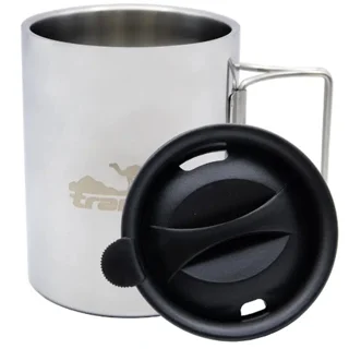 Термокухлі Tramp зі складаними ручками та поїлкою 500мл UTRC-142 метал