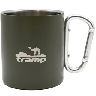 Термокружка TRAMP з карабіном 350мл UTRC-122 olive