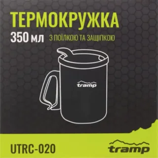 Термокружка TRAMP з поїлкою і защіпкою 350мл UTRC-020 olive