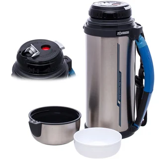 Термос ZOJIRUSHI SF-CС20XA 2 л (складна ручка+ремішок) к:сталевий