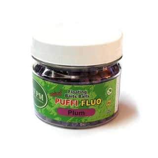 Повітряне тісто FPM Baits® Puffi Mini Fluo 25 г в банці Red Plum Слива