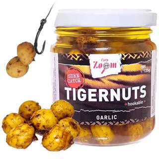 Тигровий горіх насадковий Carp Zoom Tigernuts, 220 ml (125g), garlic (насадковий Тигровий горіх - Часник)