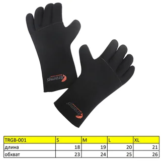 Неопренові рукавички Tramp Neoproof TRGB-001-S
