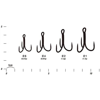 Тройник Decoy Y-F35 #6 (6 шт/уп)