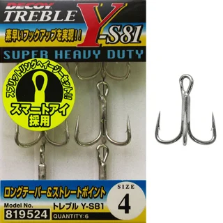 Трійник Decoy Y-S81 #6 (6 шт/уп)