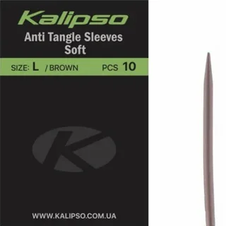 Трубка Kalipso Anti Tangle sleeves soft L(10)green