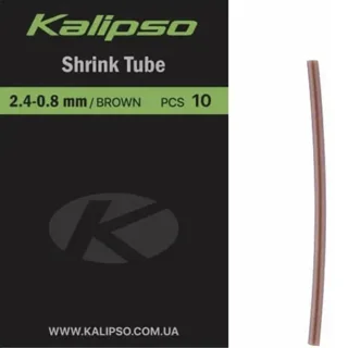 Трубка Kalipso Shrink tube 2.4-0.8mm(10)brown